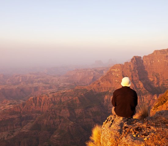 Trek dans les montagnes du Siminen, Ethiopie