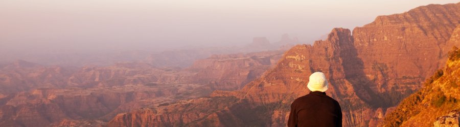 Trek dans les montagnes du Siminen, Ethiopie