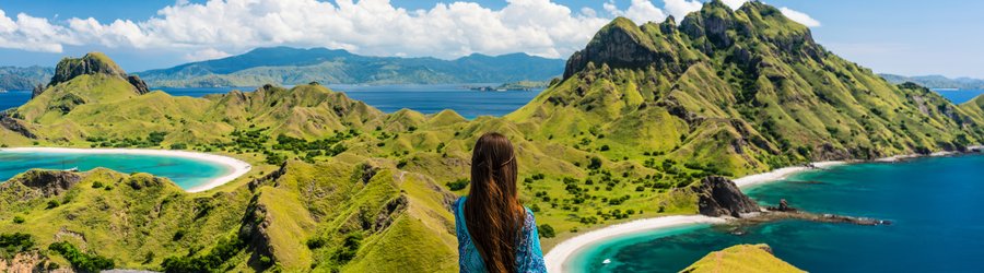 femme ile padar indonesie