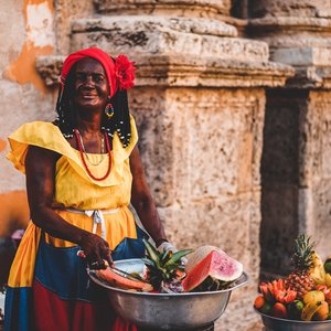 femme vendeuse population colombie