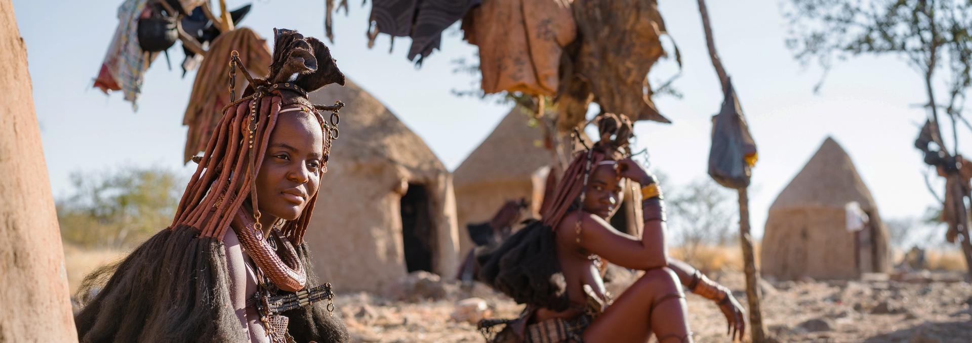 Himba en Namibie