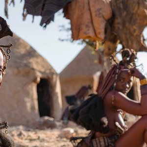 Himba en Namibie