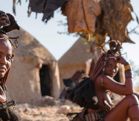 Himba en Namibie