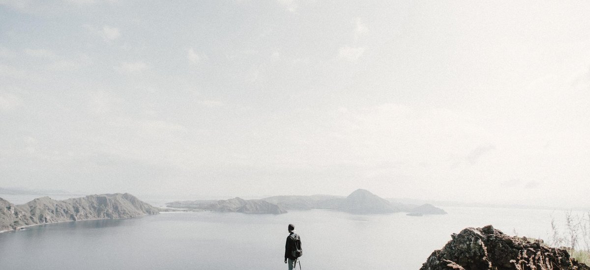 Homme Paysage Indonesie