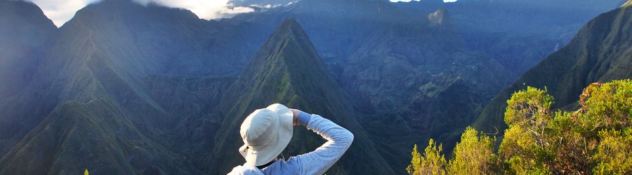Randonnée dans le cirque de Mandestin, île de la Réunion