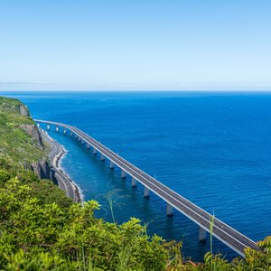 Route du littoral de l'île de la Réunion