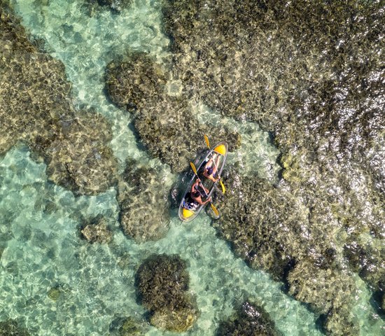 Kayak à Saint Gilles, île de la Réunion