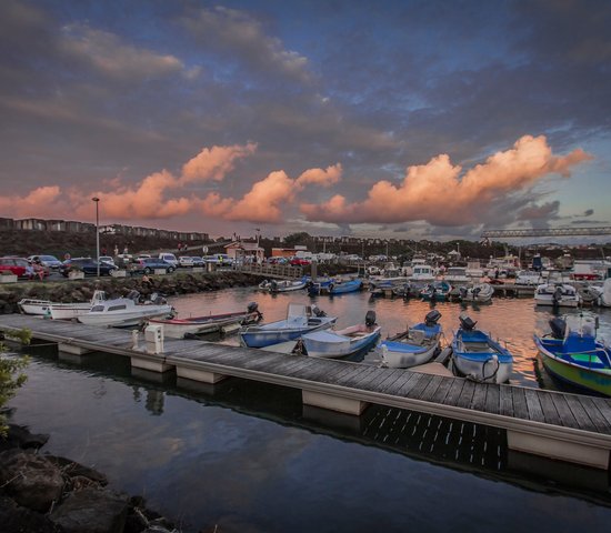 Le port de Sainte Marie, île de la Réunion