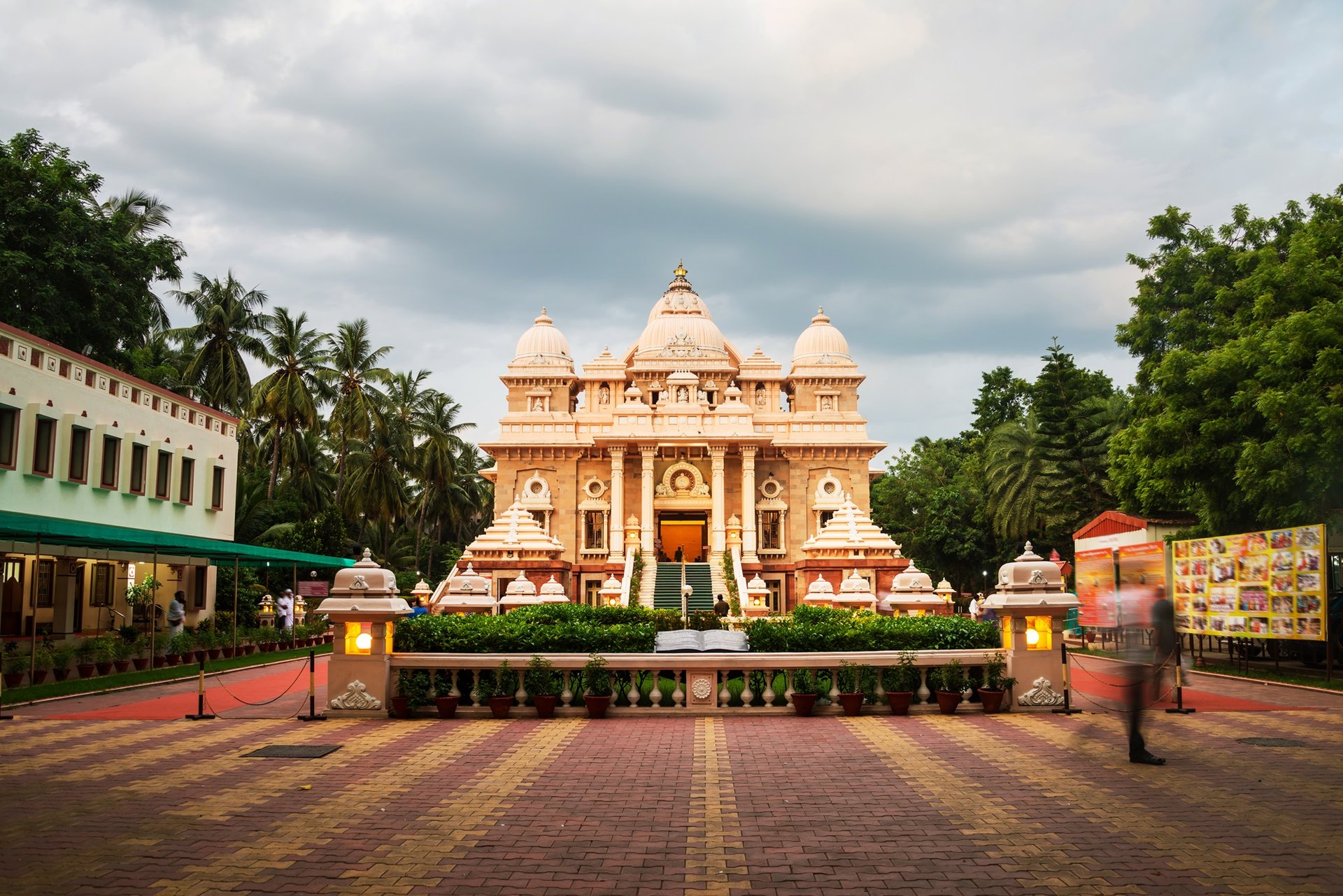 Chennai, Inde   Bâtiment historique Sri Ramakrishna Math