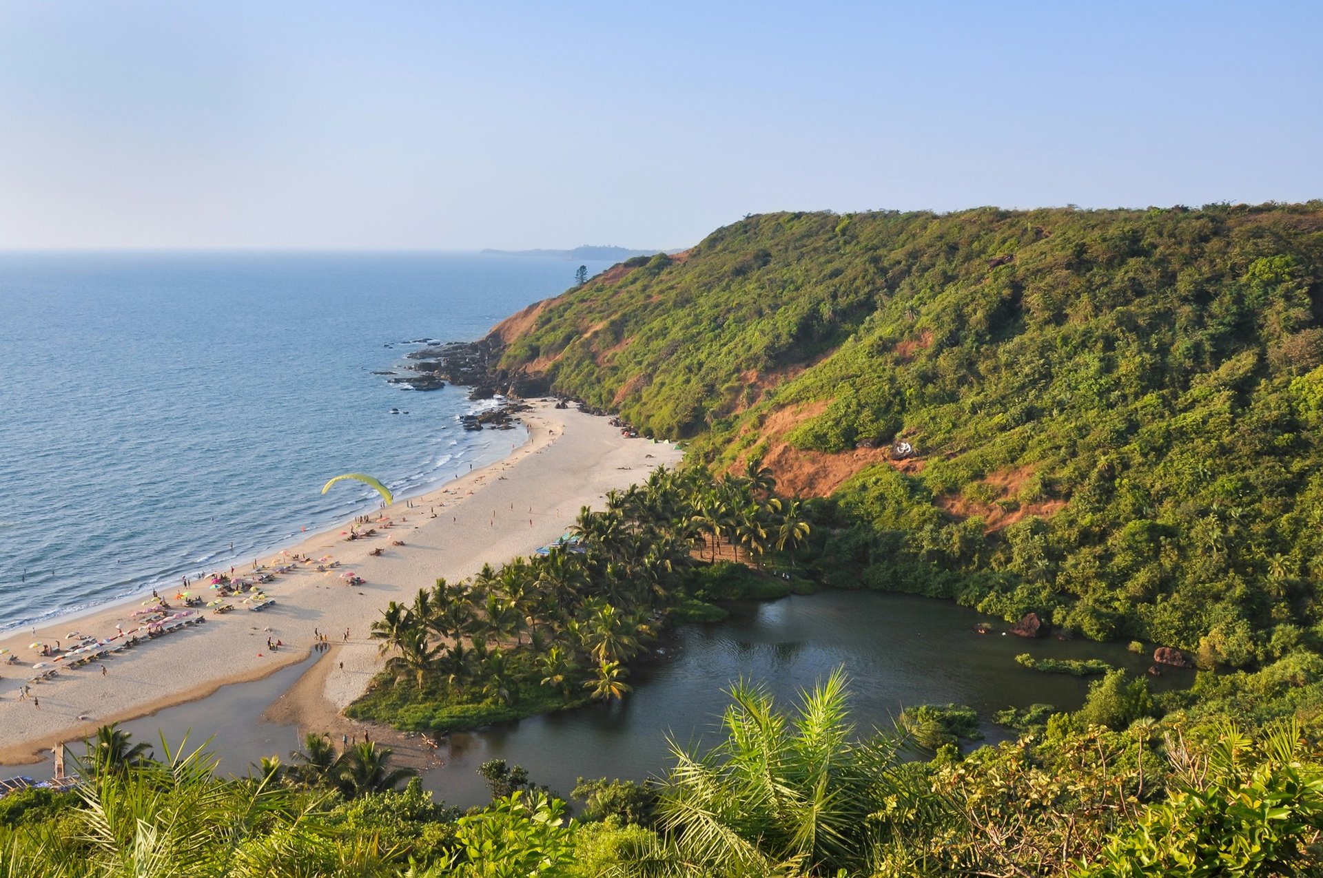 Les plages en Inde   Arambol beach, Goa