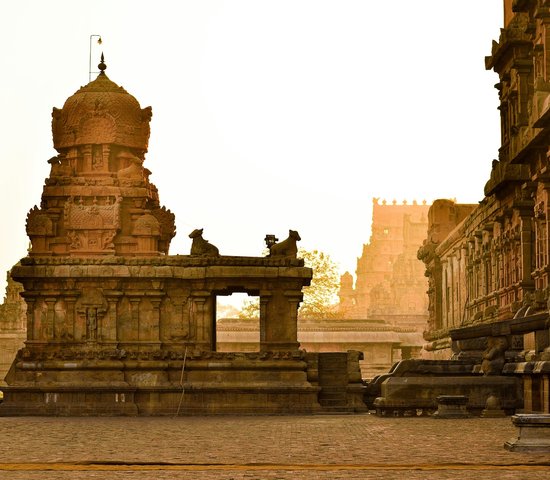 Temple Thanjavur, Tamil Nadu, Inde