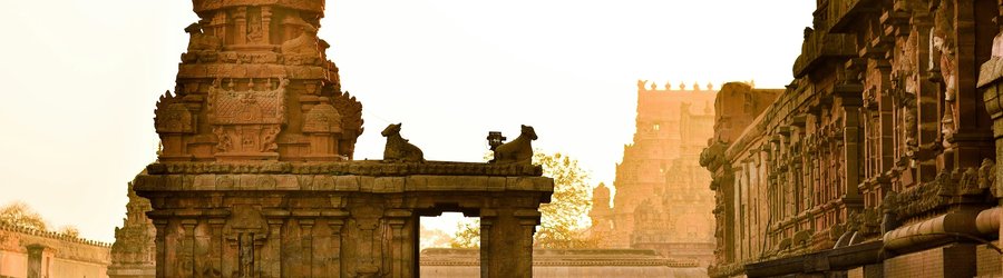 Temple Thanjavur, Tamil Nadu, Inde