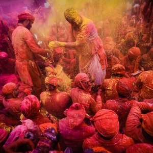 Festival Holi, Inde