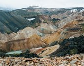 islande Landmannalaugar.