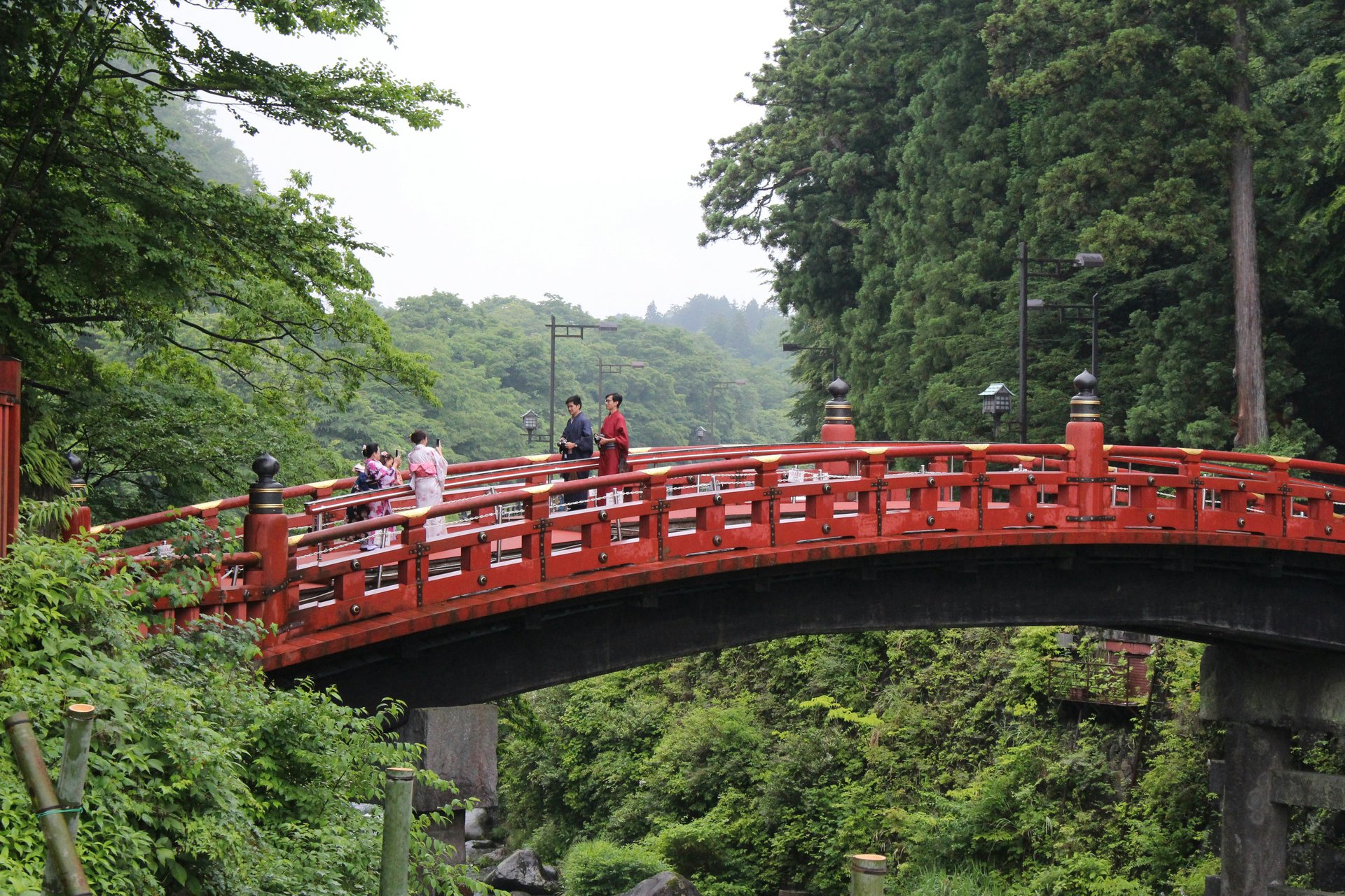 japon nikko tochigi pont rouge