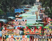 Xochimilco au Mexique