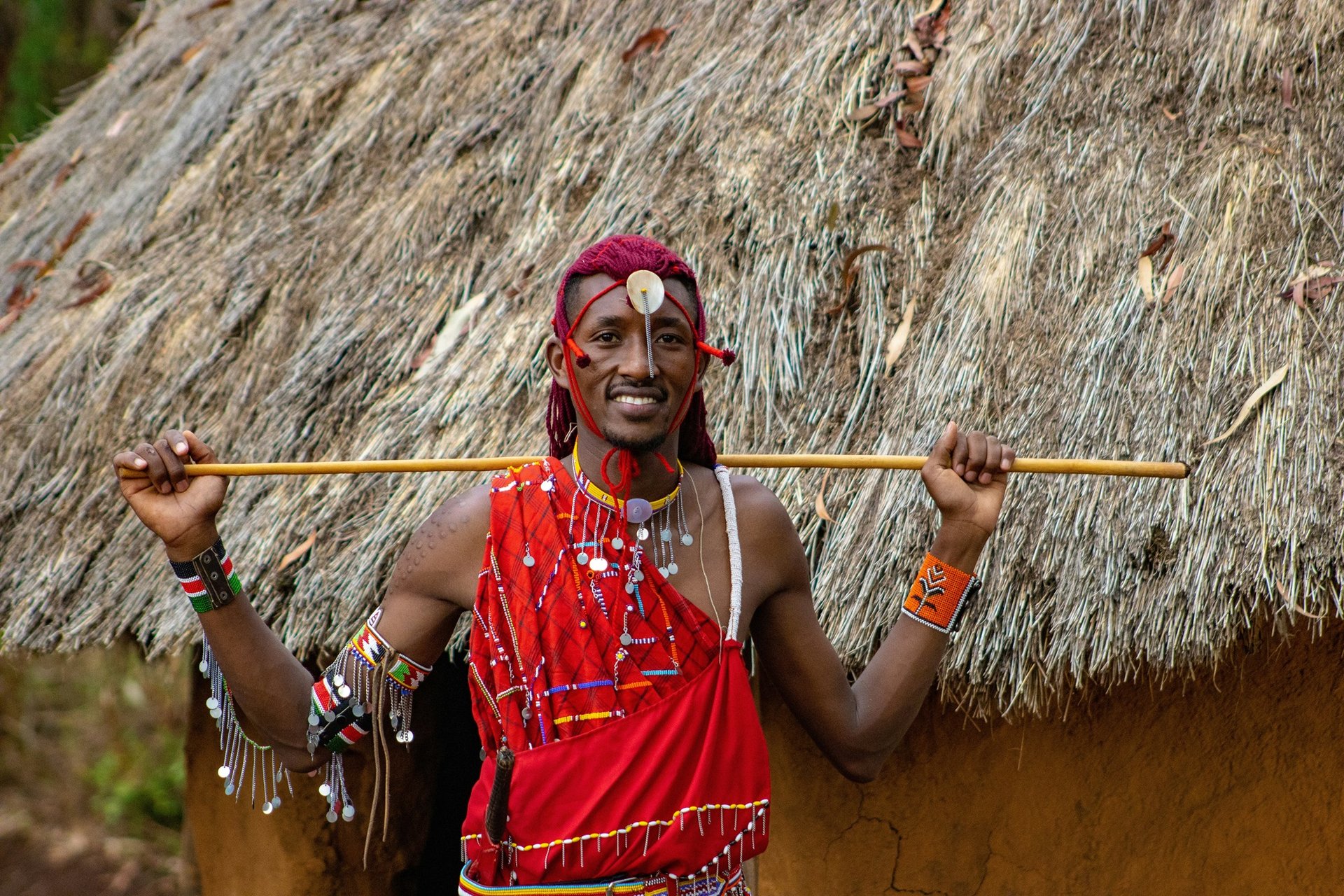 Tribu Masai, Masai Mara, Kenya