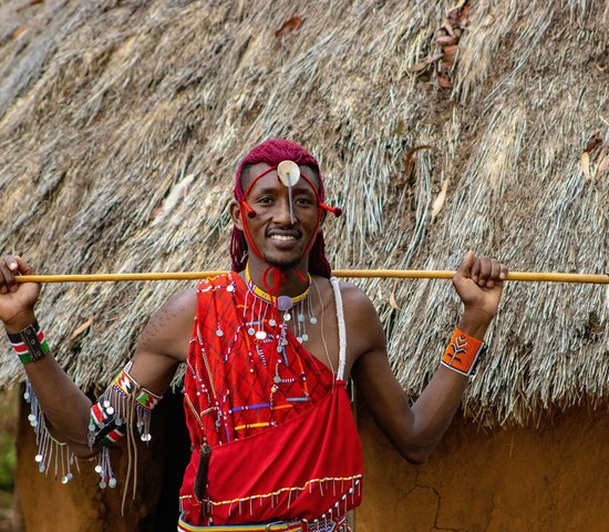 Tribu Masai, Masai Mara, Kenya