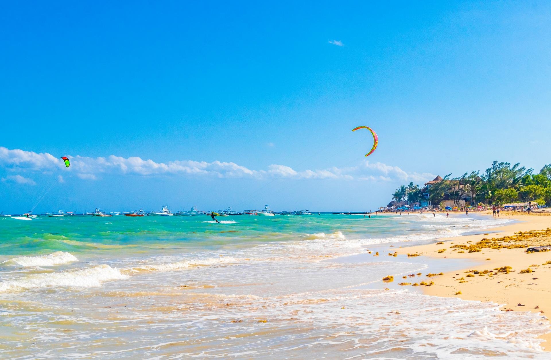 Kitesurf au Mexique