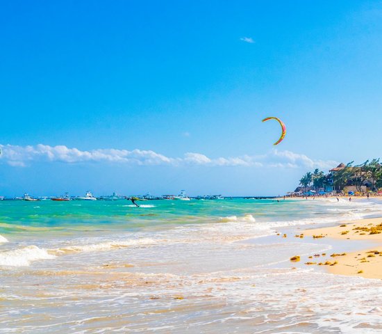 Kitesurf au Mexique