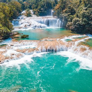 La cascade de Agua Azul