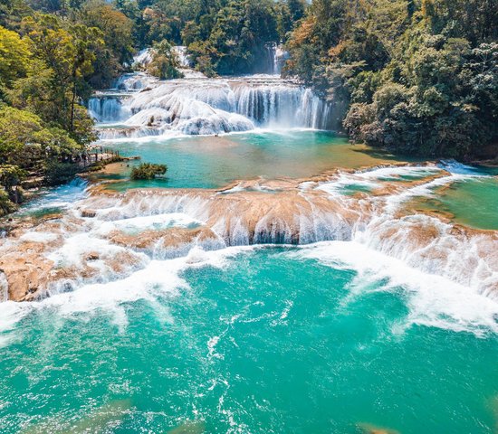 La cascade de Agua Azul