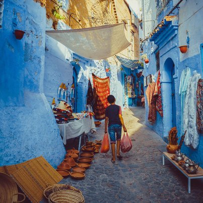 maroc chefchaouen ville bleue