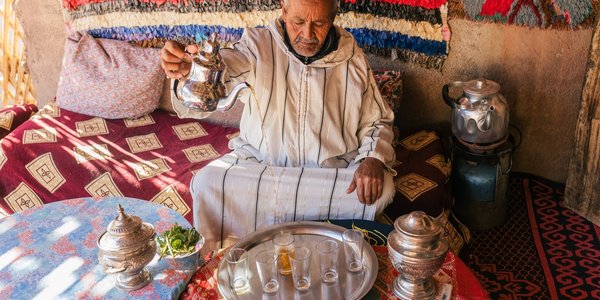 maroc the a la menthe chez l habitant