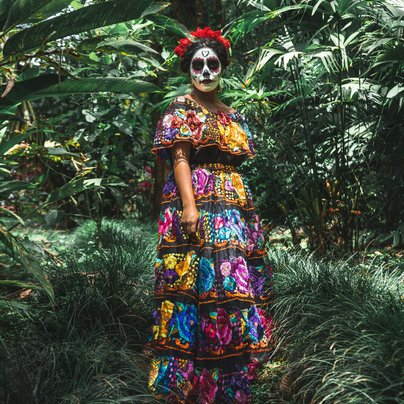 Catarina mexicaine au Mexique