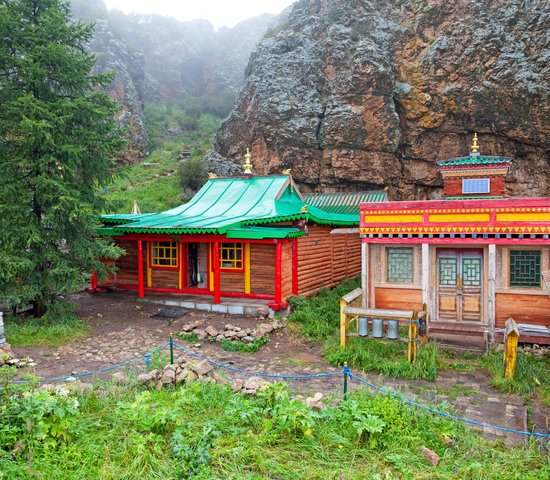 Monastère de Tövkhön en Mongolie