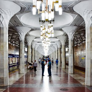 Gare de Tashkent, Ouzbékistan