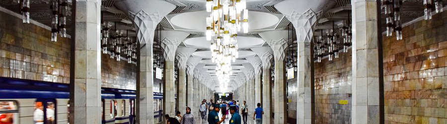 Gare de Tashkent, Ouzbékistan