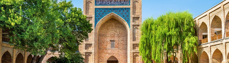 Madrasa médiévale en Ouzbékistan