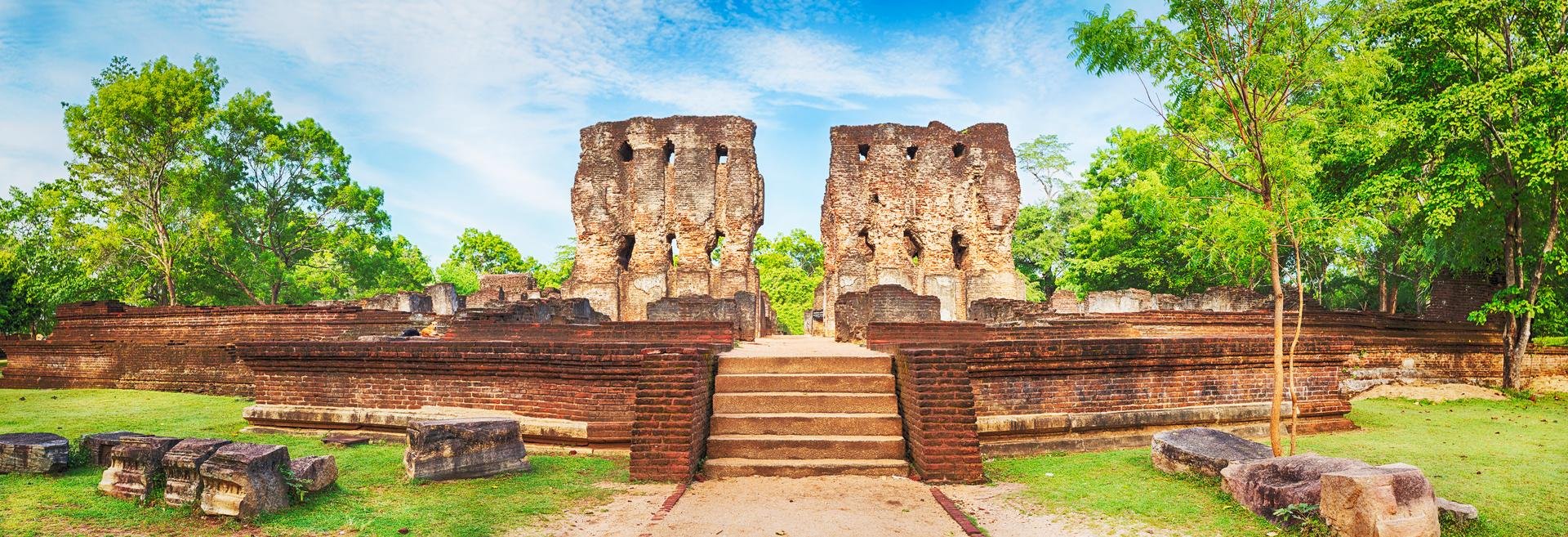 Palais royal  Parakramabahu Polonnaruwa  Sri Lanka