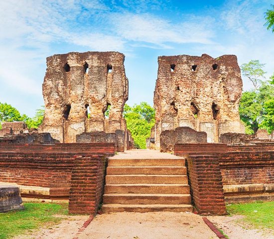 Palais royal  Parakramabahu Polonnaruwa  Sri Lanka
