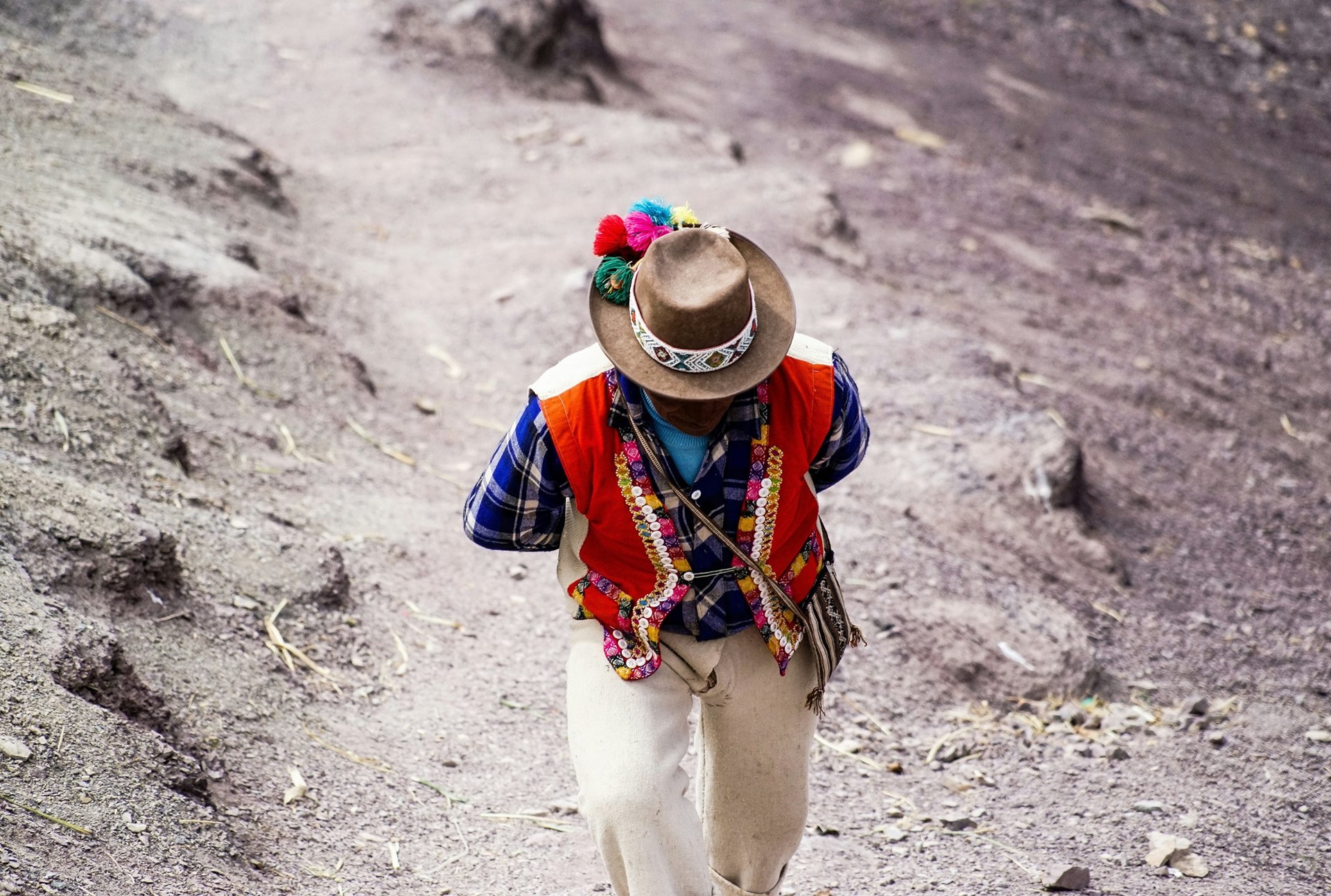 Guide, Rainbow Mountains, Pérou