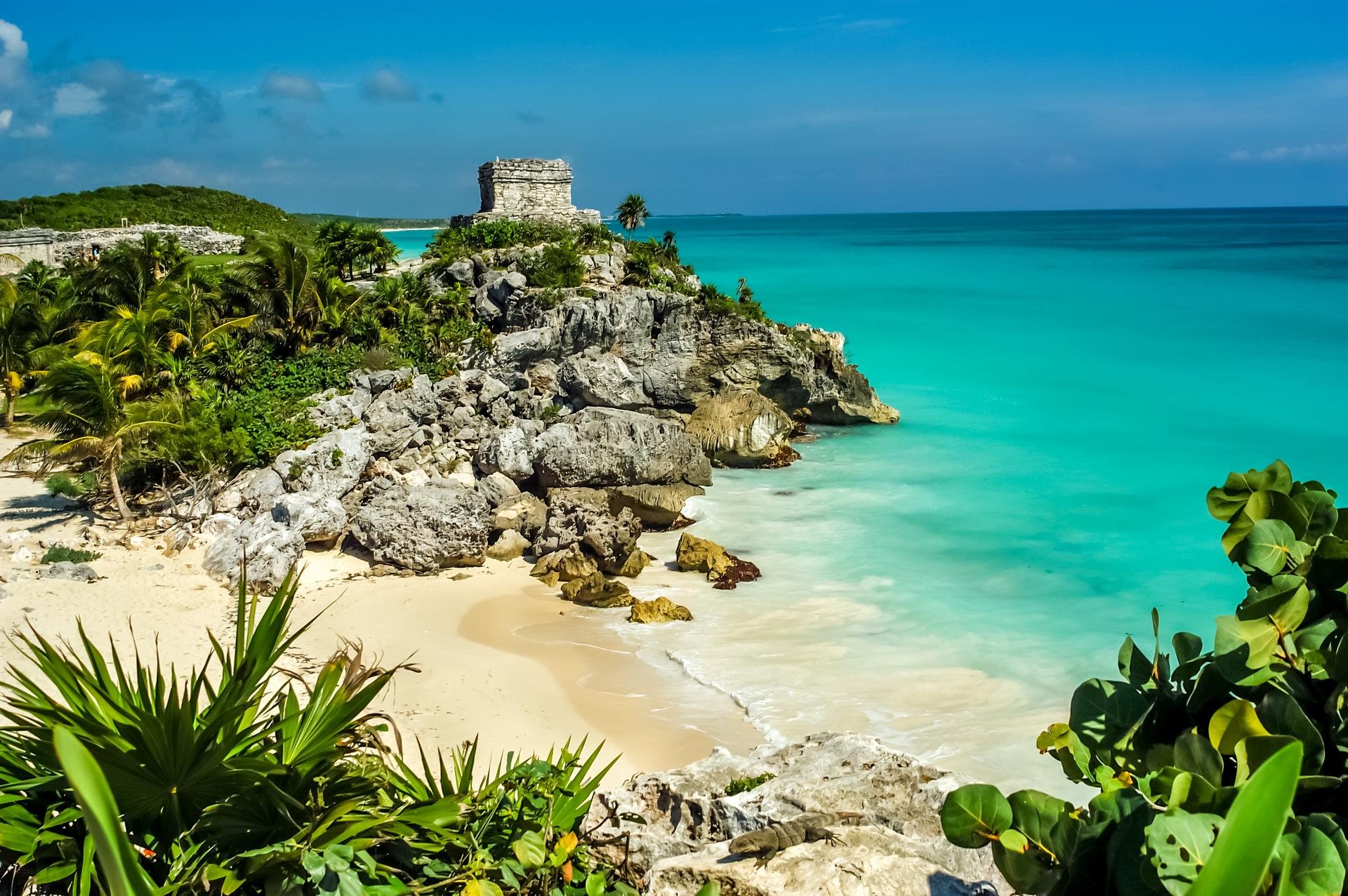 Plage à Tulum   Mexique