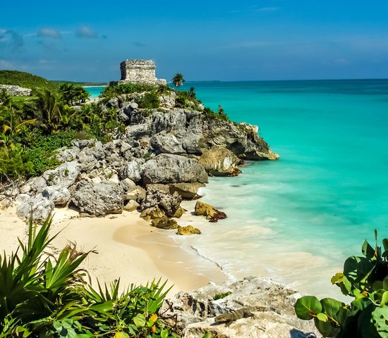 Plage à Tulum   Mexique