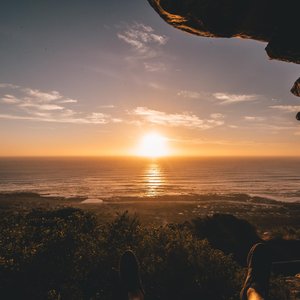 Plage Sunset Cape Town Afrique du Sud