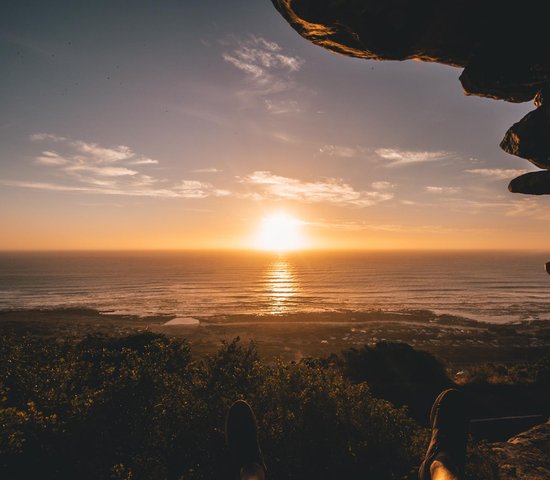 Plage Sunset Cape Town Afrique du Sud