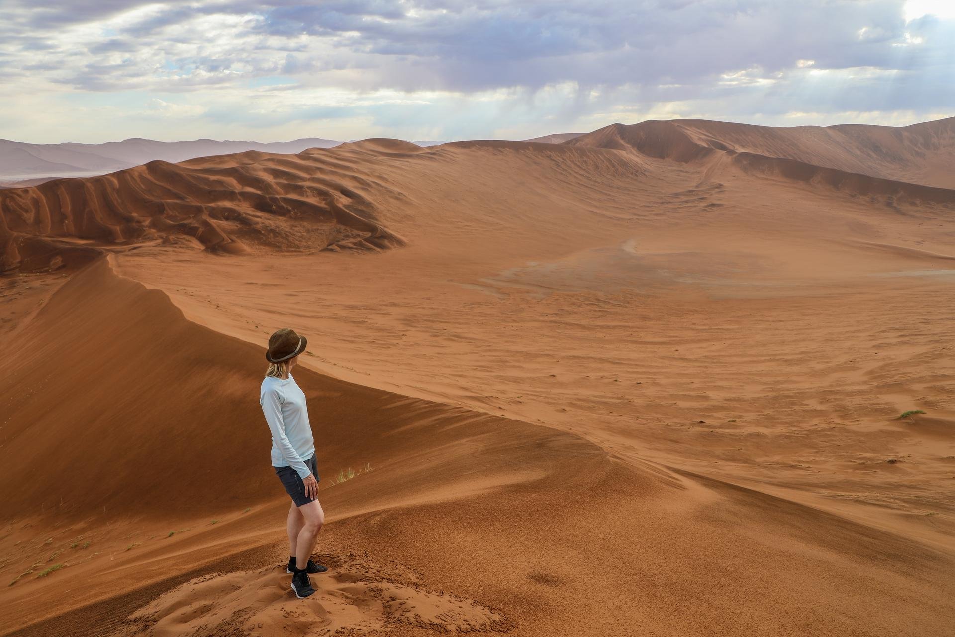 Randonnée dans le parc du Namib   Namibie