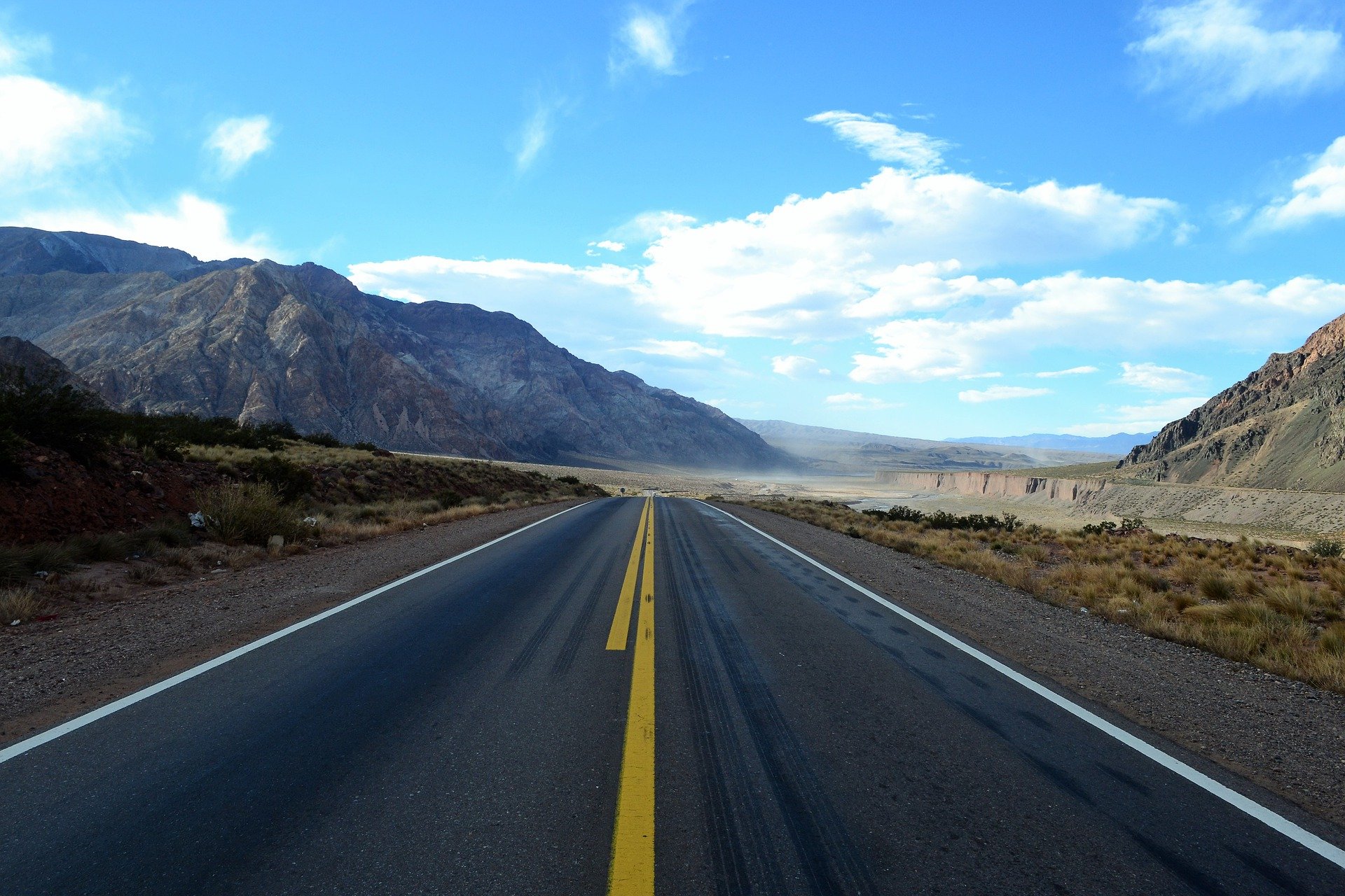 route argentine desert