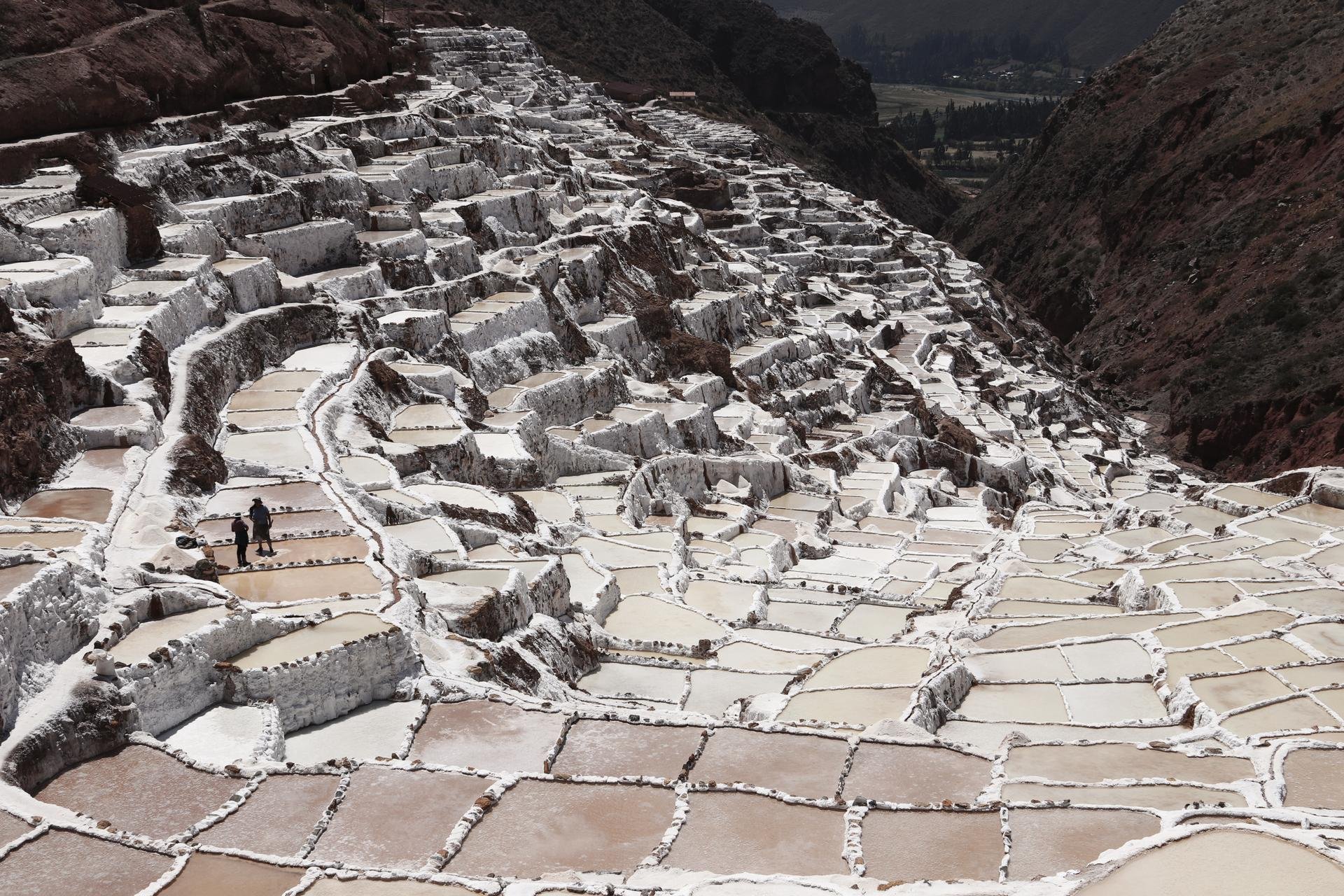 Salinas de Maras Vallée Sacré Pérou