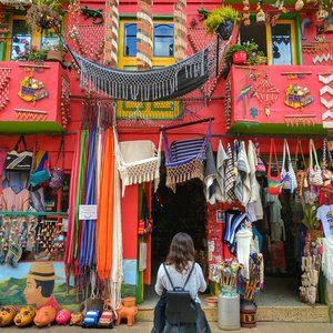 souvenirs et artisanat à ramaner de colombie