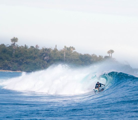 surf à Java en Indonésie
