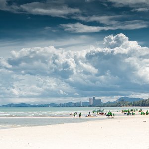 Plage de Cha Am, Thaïlande