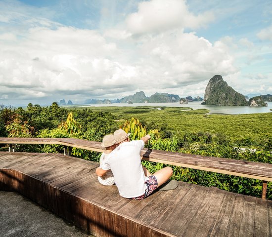 Koh Samet, baie de Phang Nga, Thaïlande