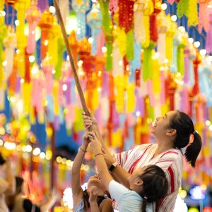 Festival des lanternes, Thaïlande