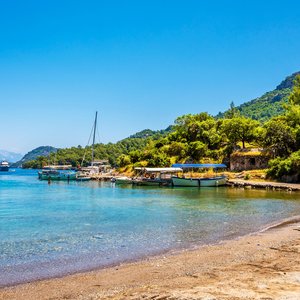 turquie dalaman baie plage crique