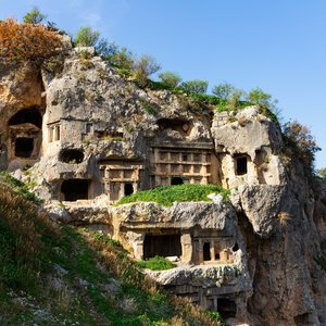 turquie fethiye tombes lyciennes